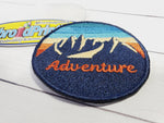 Adventure 100% Embroidered Patch Size 2.5X2.50 Iron on cool Patch