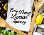Easy Peasy  Lemon Squeezy Waffle Towel