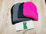 Edina Big E Embroidered Cozy  Beanie