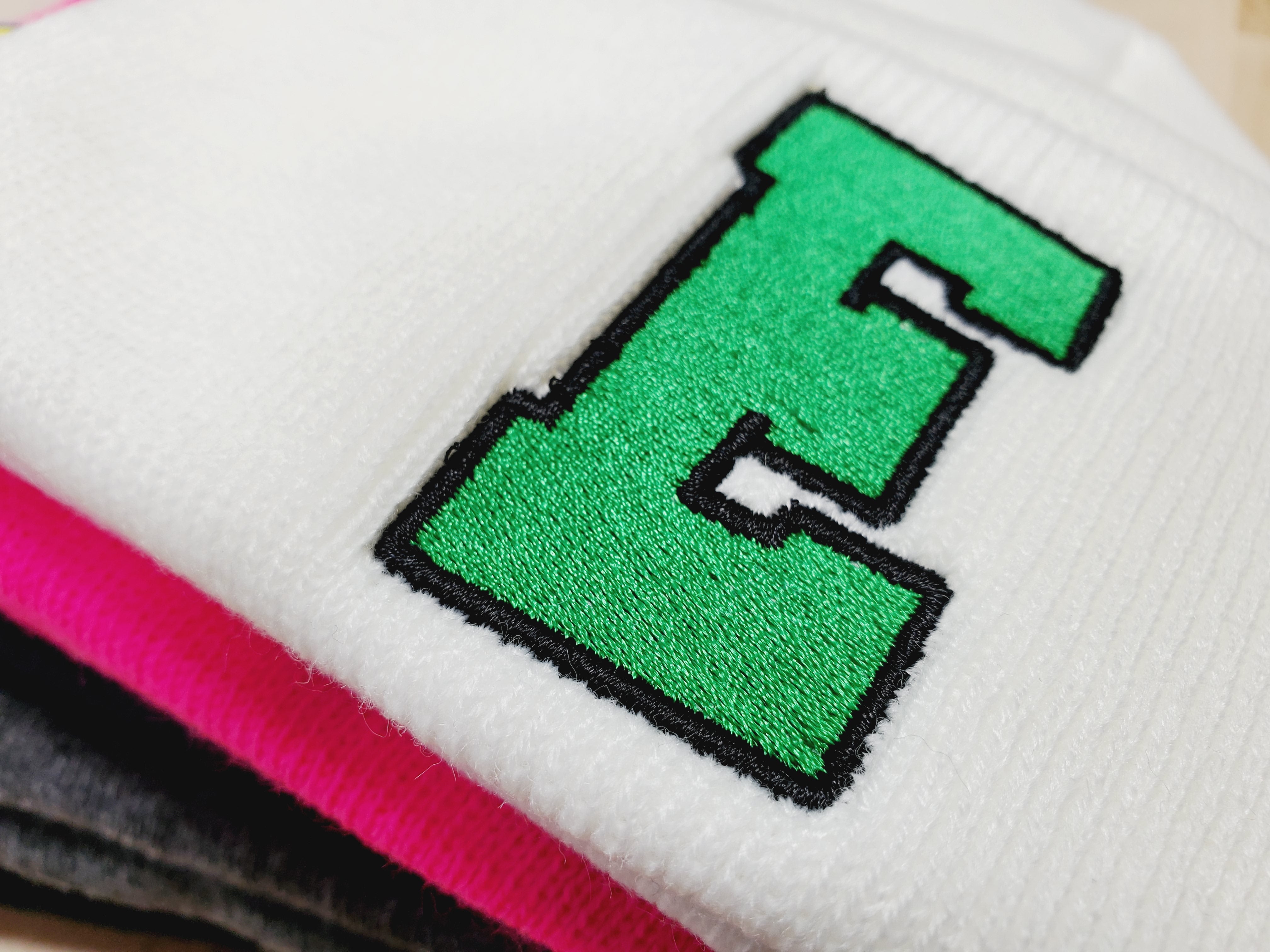 Edina Big E Embroidered Cozy  Beanie