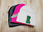 Edina Big E Embroidered Cozy  Beanie