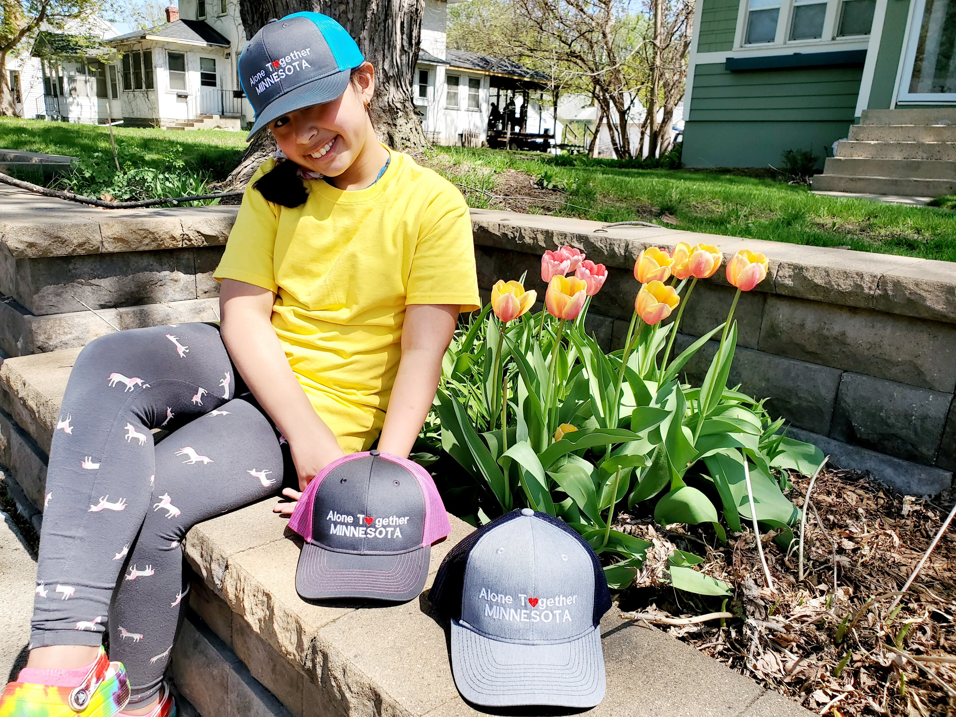 Alone Together Minnesota Embroidered hat