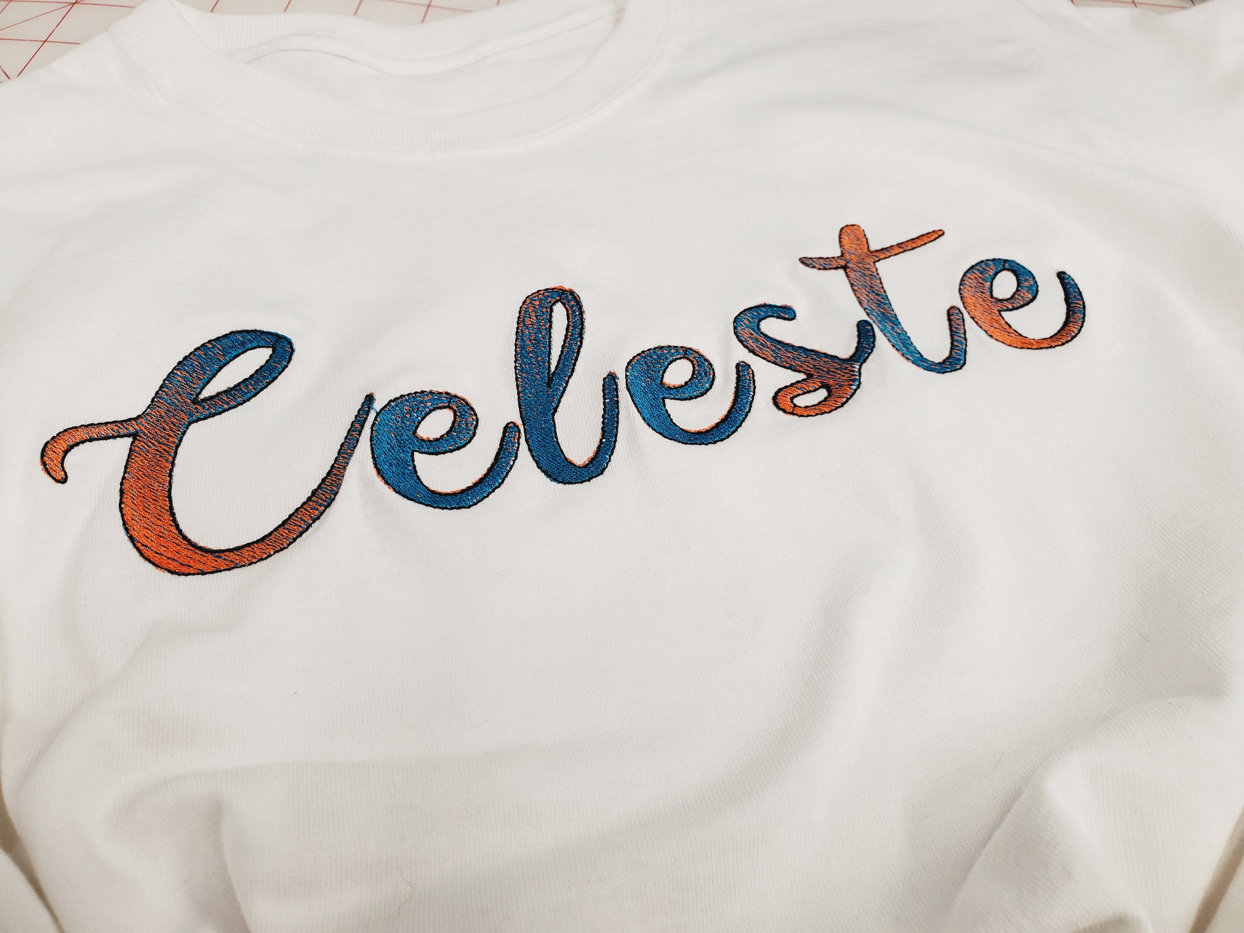 Youth Personalize Iridescent 2 colors Name T-shirt