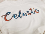 Youth Personalize Iridescent 2 colors Name T-shirt