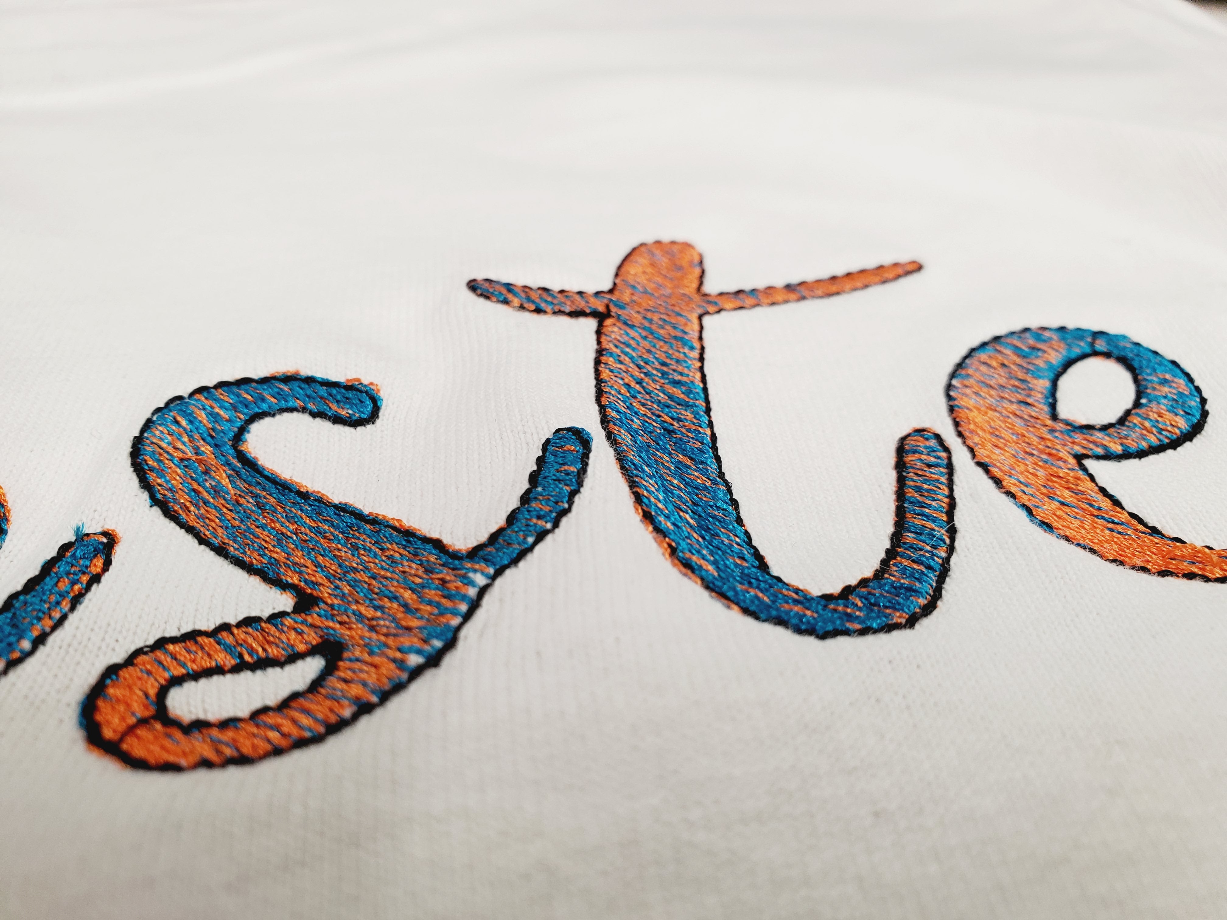 Youth Personalize Iridescent 2 colors Name T-shirt
