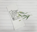 Minnesota Home Pride Embroidered Dish Flour Sack Towels, Tea Towel, Dish Towel - MN Farmhouse Kitchen