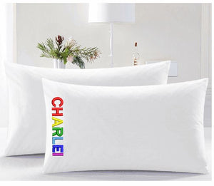 Crayola Monogramed Pillow cases