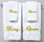 King & Queen set of Towels