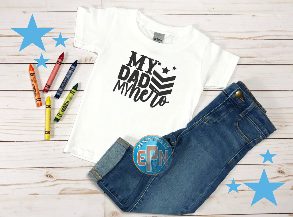My Dad is My Hero Youth T-shirt