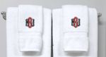 Set of 2 Monogramed Towels