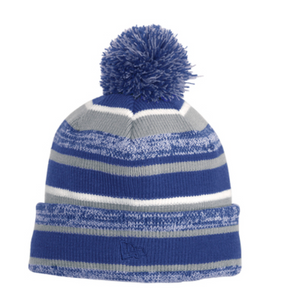New Era Royal Sideline Embroidered Beanie