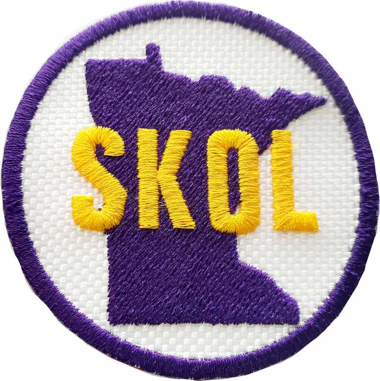 MN Skol round Patch