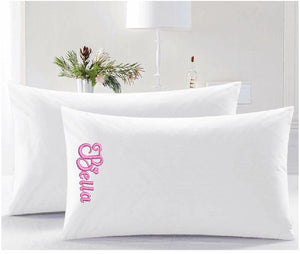 Monogramed Pillow cases