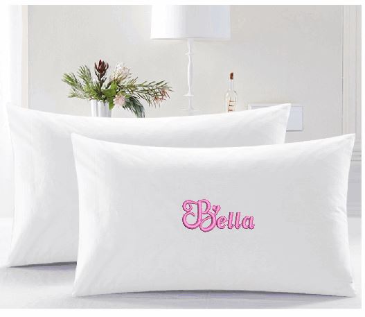 Monogramed Pillow case