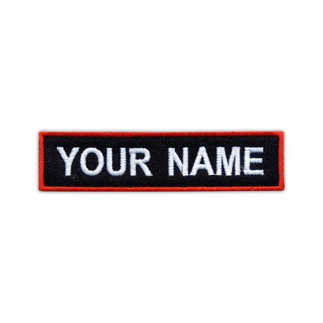 Your Name Here 1 X 3 Name Patch – Embroid Print Now