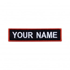 Your Name Here 1" X 3" Name  Patch