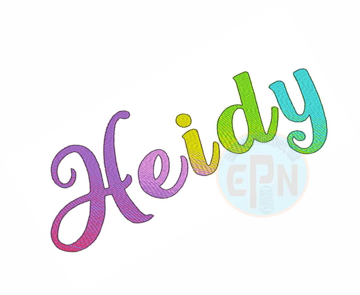 Youth Personalize Iridescent 2 colors Name T-shirt