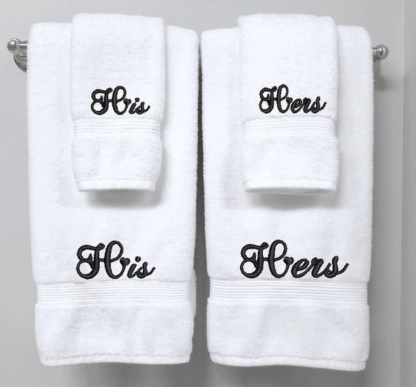 His and hers bath sheets sale