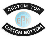 Biker Rockers Bottom Embroidered Patch